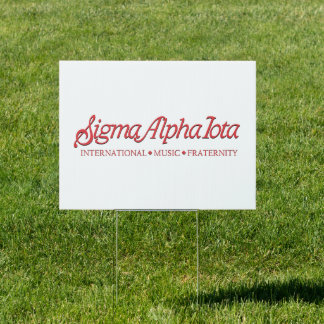 Sigma Alpha Iota International Music Fraternity Sign