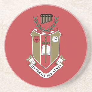 Sigma Alpha Iota Music Fraternity Crest Coaster