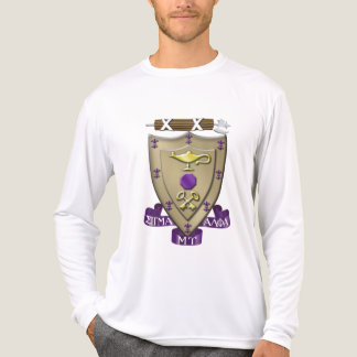 Sigma Alpha Mu Fraternity Official Coat of Arms 2 Tri-Blend Shirt