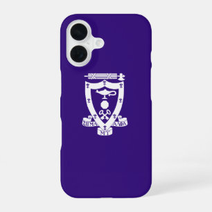 Sigma Alpha Mu Fraternity Official Coat of Arms iPhone 16 Case