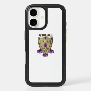 Sigma Alpha Mu Fraternity Official Coat of Arms iPhone 16 Case