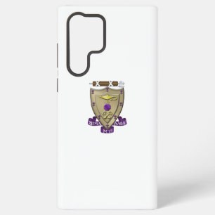 Sigma Alpha Mu Fraternity Official Coat of Arms Samsung Galaxy S22 Ultra Case