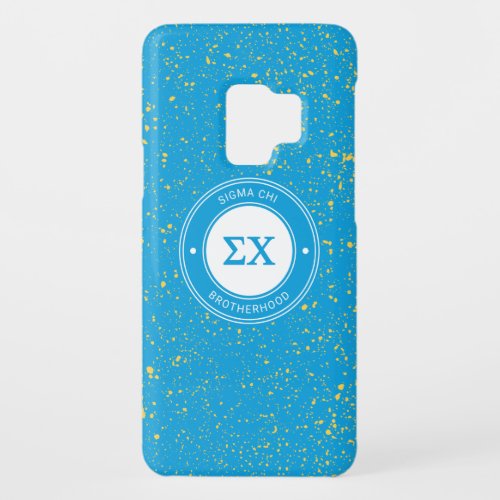 Sigma Chi  Badge Case_Mate Samsung Galaxy S9 Case