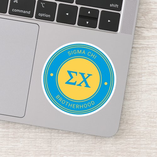Sigma Chi  Badge Sticker