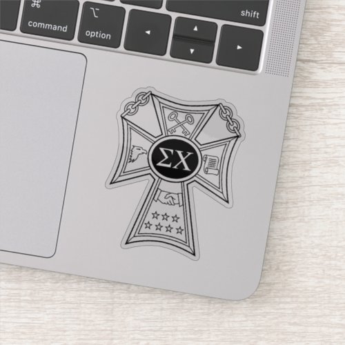 Sigma Chi Badge Sticker