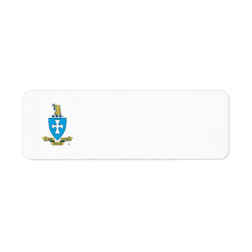 Sigma Chi Crest Logo Label