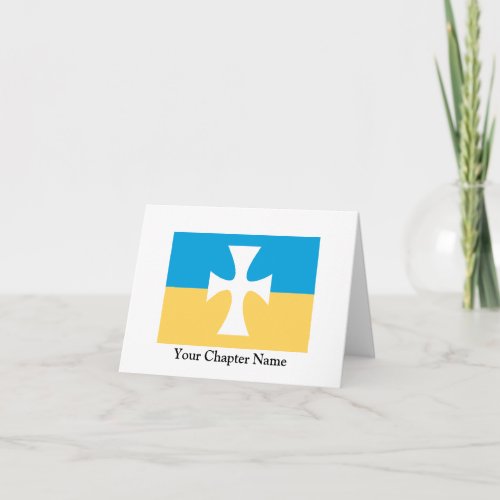 Sigma Chi Flag Card