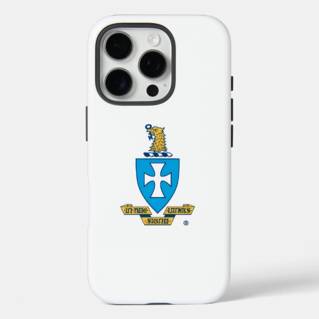 Sigma Chi Fraternity Official Crest Case-Mate iPho iPhone Case (Back)