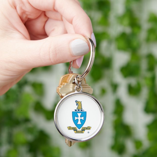 Sigma Chi Fraternity Official Crest Keychain (Hand)