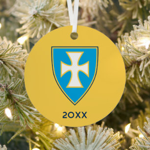 Sigma Chi Fraternity Official Logo Metal Ornament