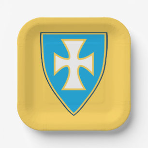 Sigma Chi Fraternity Official Logo Paper Plates