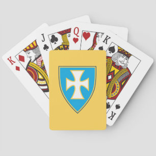 Sigma Chi Fraternity Official Logo Poker Cards