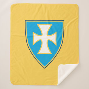 Sigma Chi Fraternity Official Logo Sherpa Blanket