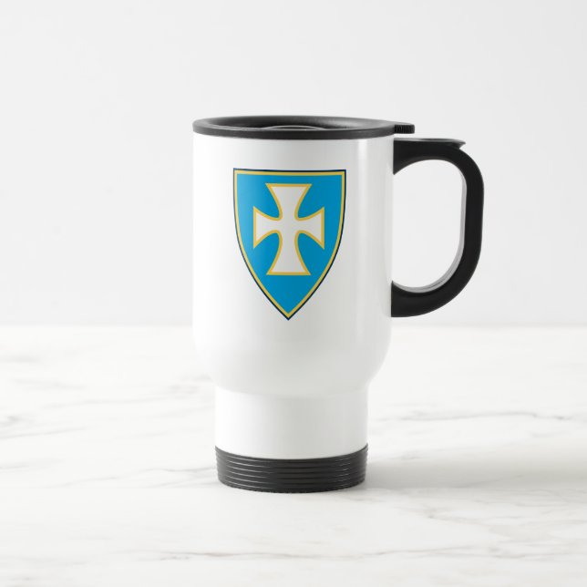 Sigma Chi Fraternity Official Logo Travel Mug (Right)
