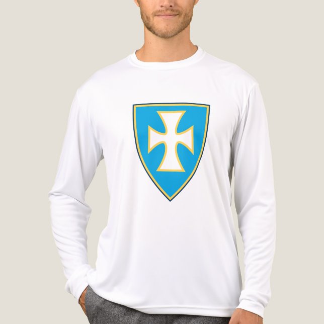 Sigma Chi Fraternity Official Logo Tri-Blend Shirt (Front)