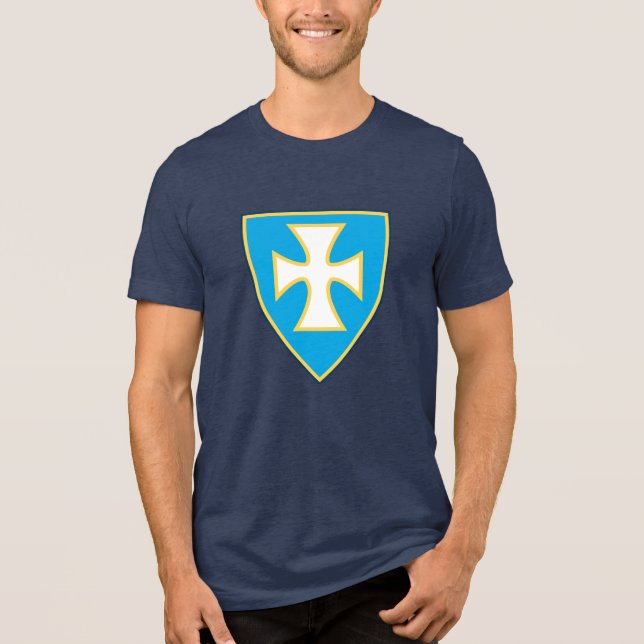 Sigma Chi Fraternity Official Logo Tri-Blend Shirt (Front)