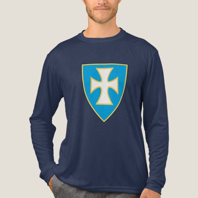 Sigma Chi Fraternity Official Logo Tri-Blend Shirt (Front)