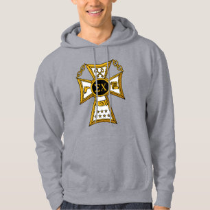 Sigma Chi Fraternity Official Seal Hoodie