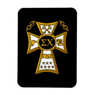 Sigma Chi Fraternity Official Seal Magnet