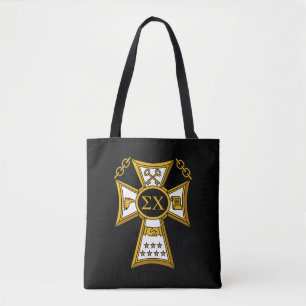 Sigma Chi Fraternity Official Seal Tote Bag