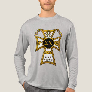 Sigma Chi Fraternity Official Seal Tri-Blend Shirt