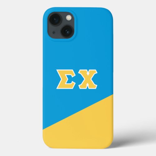 Sigma Chi  Greek Letters iPhone 13 Case