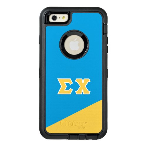 Sigma Chi  Greek Letters OtterBox Defender iPhone Case