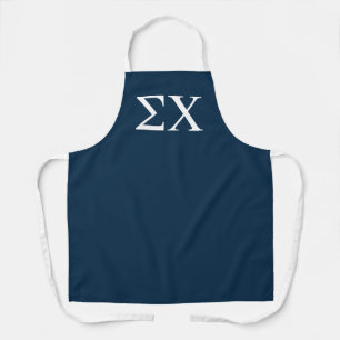 Sigma Chi Letter Logo Apron