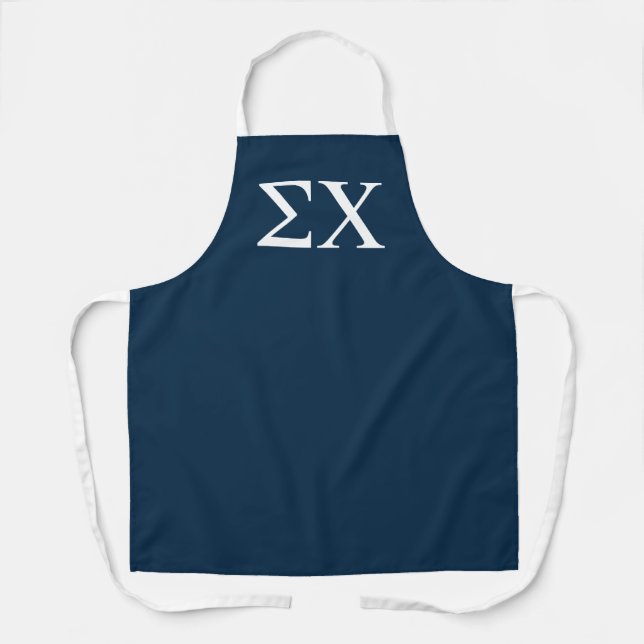 Sigma Chi Letter Logo Apron (Front)