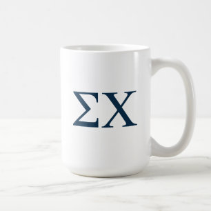 Sigma Chi Letter Logo Coffee Mug