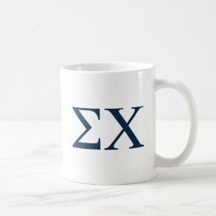 Sigma Chi Letter Logo Coffee Mug