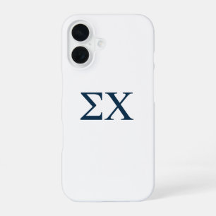 Sigma Chi Letter Logo iPhone Case