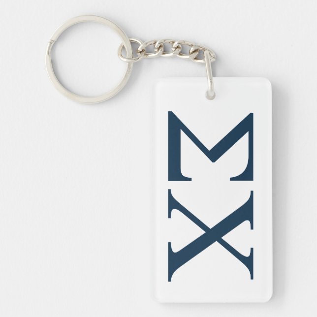 Sigma Chi Letter Logo Keychain (Front)
