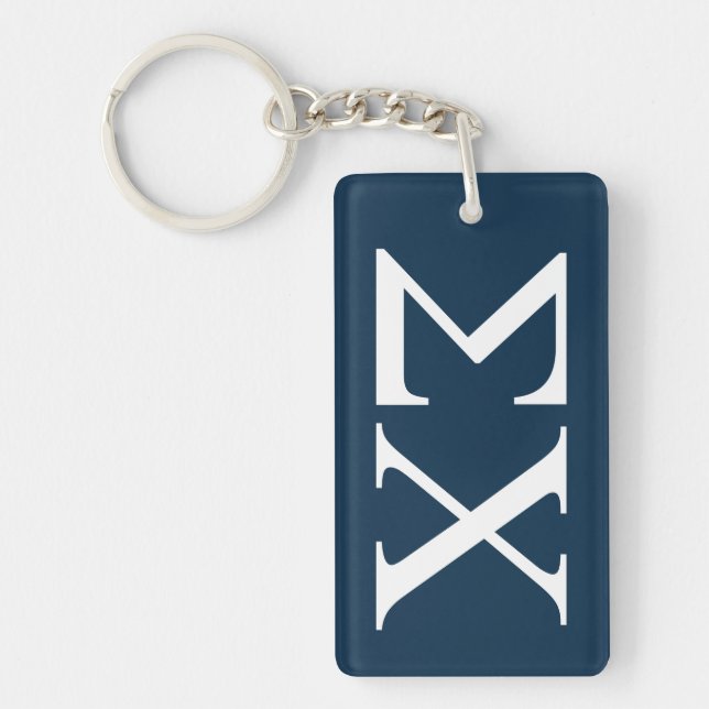 Sigma Chi Letter Logo Keychain (Front)