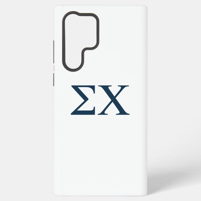 Sigma Chi Letter Logo Samsung Galaxy Case (Back)