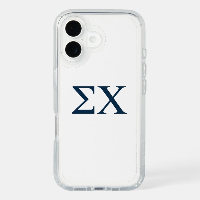 Sigma Chi Letter Logo Speck iPhone Case (Front)