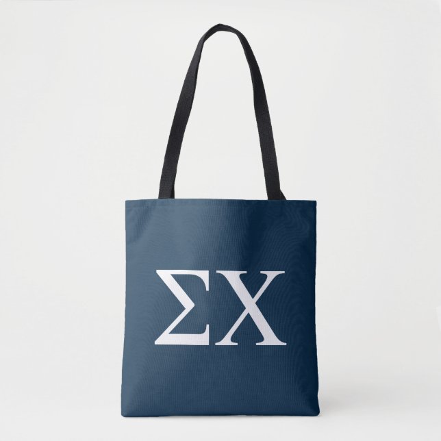 Sigma Chi Letter Logo Tote Bag (Front)
