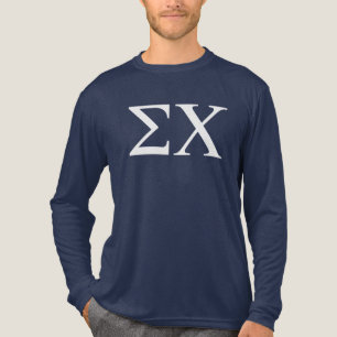 Sigma Chi Letter Logo Tri-Blend Shirt