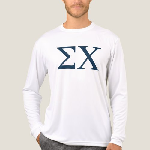 Sigma Chi Letter Logo Tri-Blend Shirt