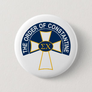 Sigma Chi Order of Constantine Logo Button