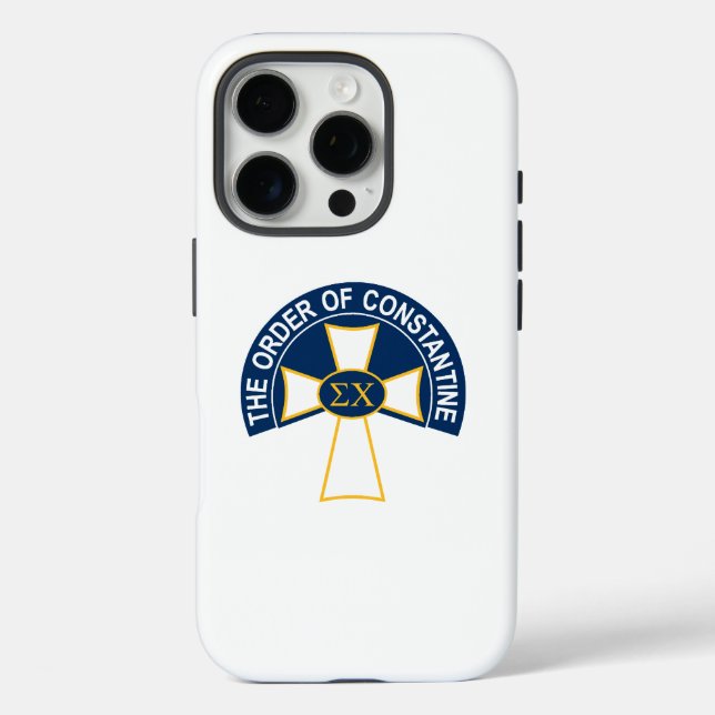 Sigma Chi Order of Constantine Logo Case-Mate iPho iPhone Case (Back)