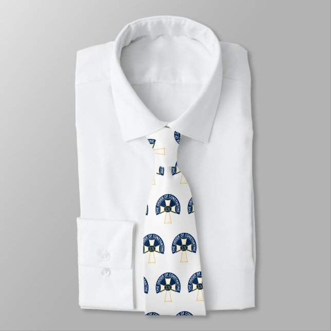 Sigma Chi Order of Constantine Logo Neck Tie (Tied)