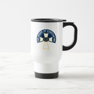 Sigma Chi Order of Constantine Logo Travel Mug