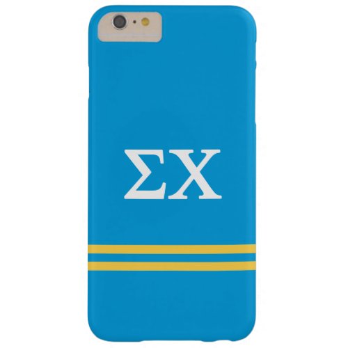 Sigma Chi  Sport Stripe Barely There iPhone 6 Plus Case