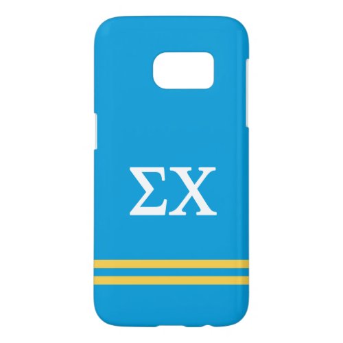 Sigma Chi  Sport Stripe Samsung Galaxy S7 Case