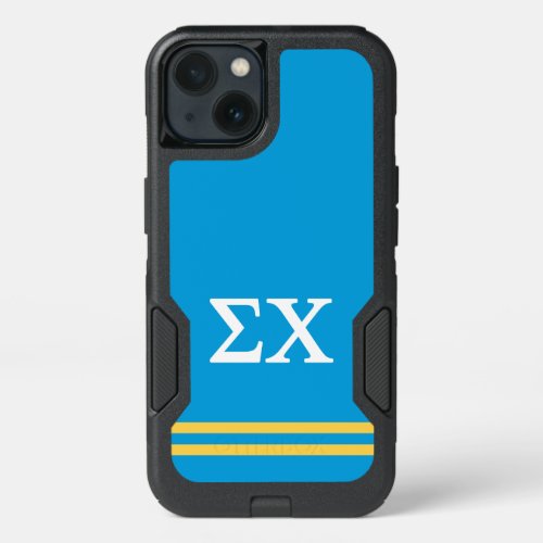 Sigma Chi  Sport Stripe iPhone 13 Case