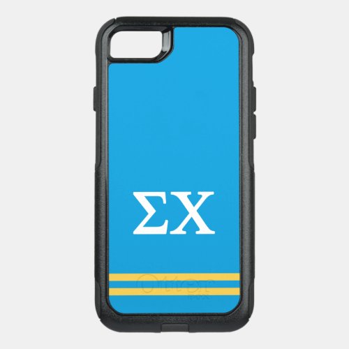 Sigma Chi  Sport Stripe OtterBox Commuter iPhone SE87 Case