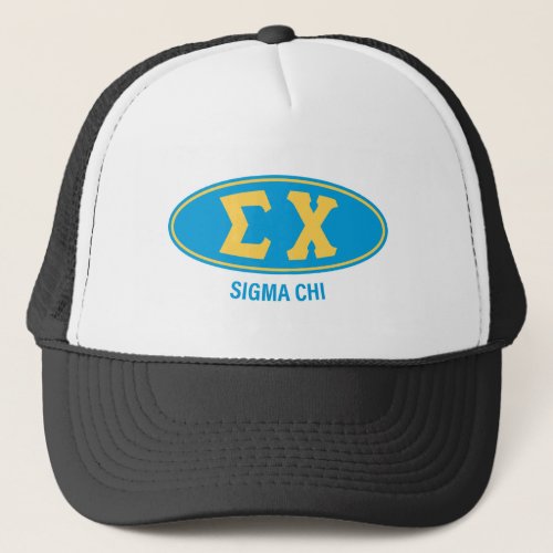 Sigma Chi  Vintage Trucker Hat
