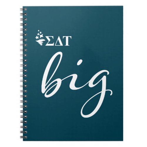 Sigma Delta Tau  Big Script Notebook