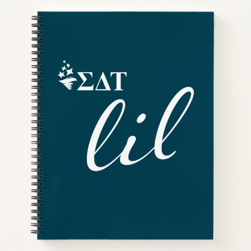 Sigma Delta Tau  Lil Script Notebook